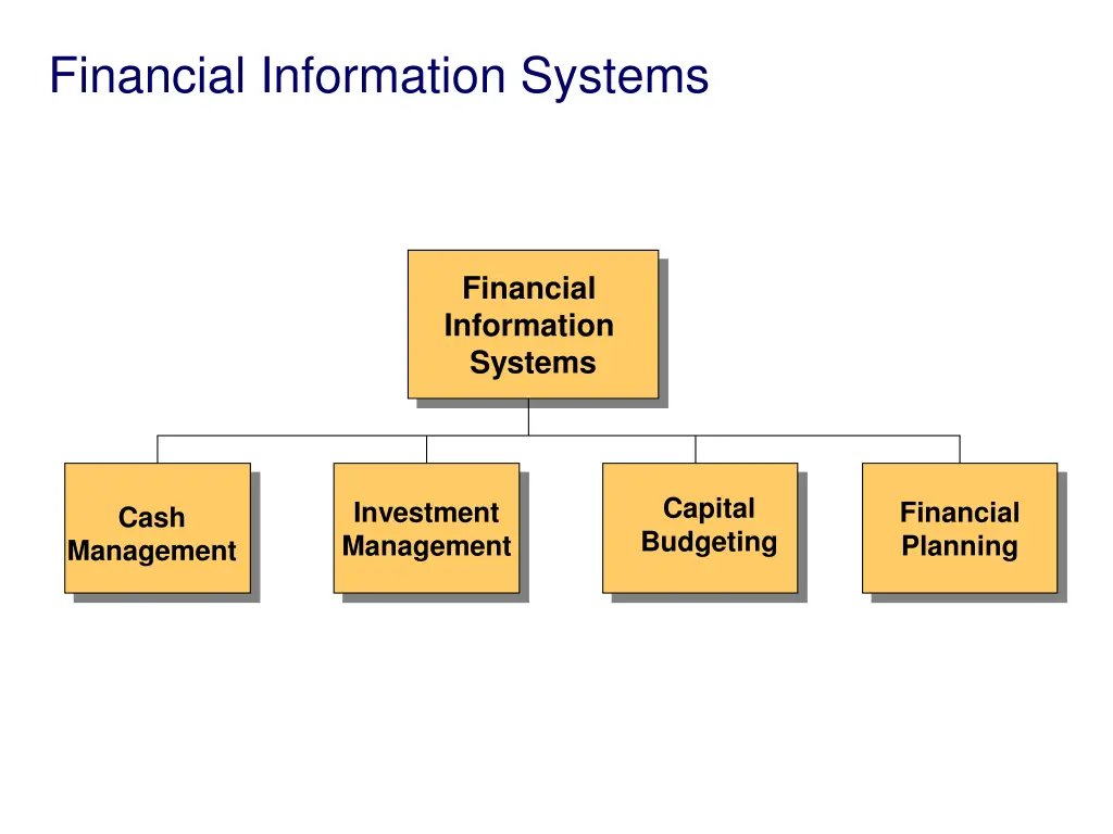 financial information systems