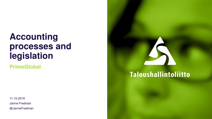 accounting processes and legislation
