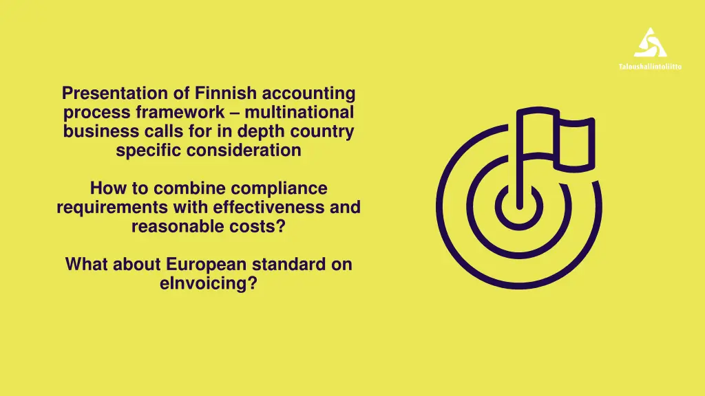 presentation of finnish accounting process