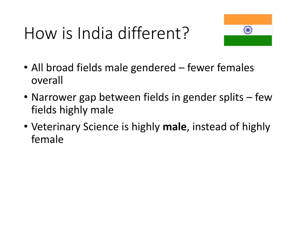 how is india different