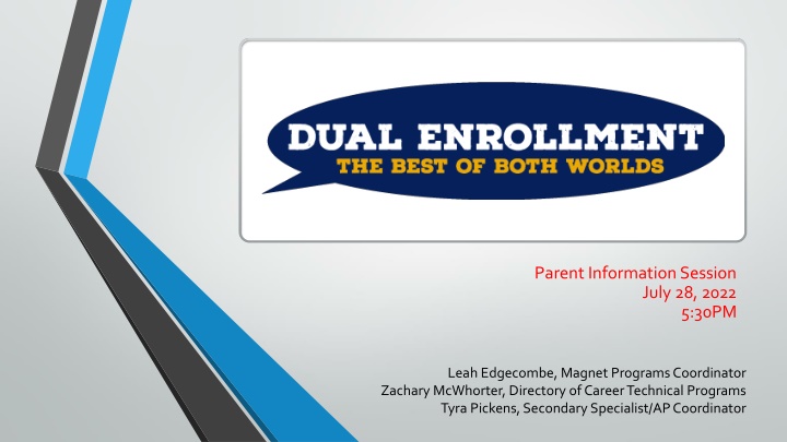 parent information session