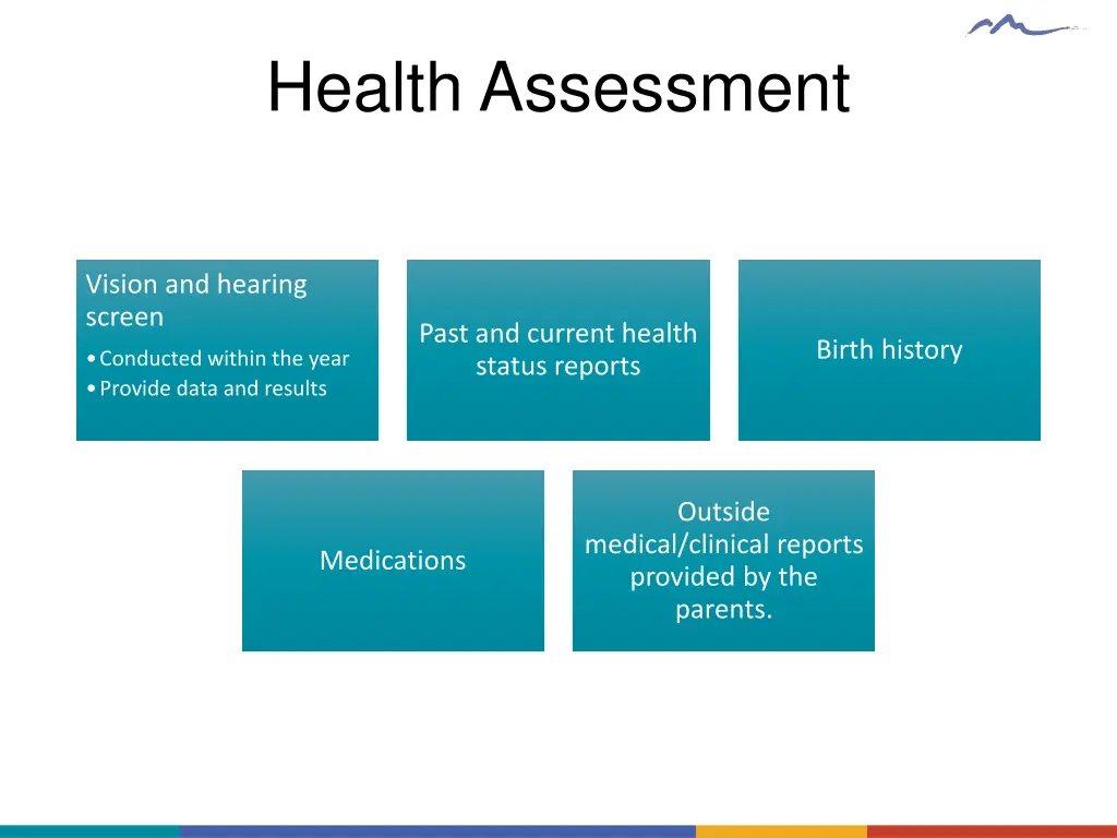 health assessment