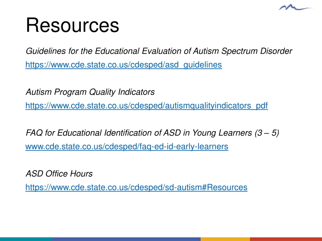 resources