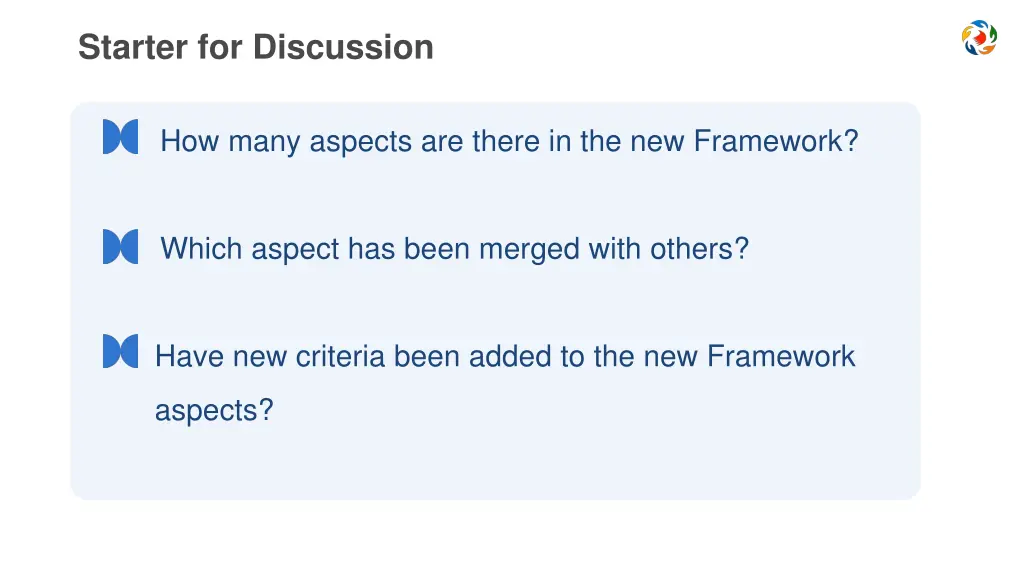 starter for discussion