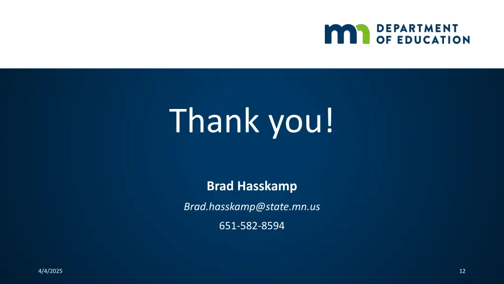 thank you