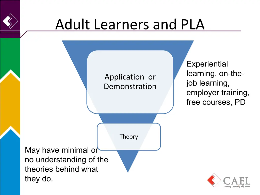 adult learners and pla