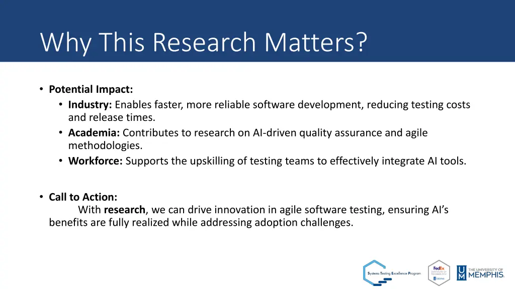 why this research matters