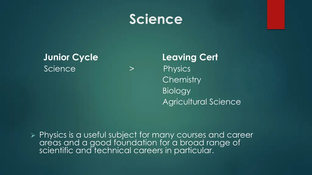 science