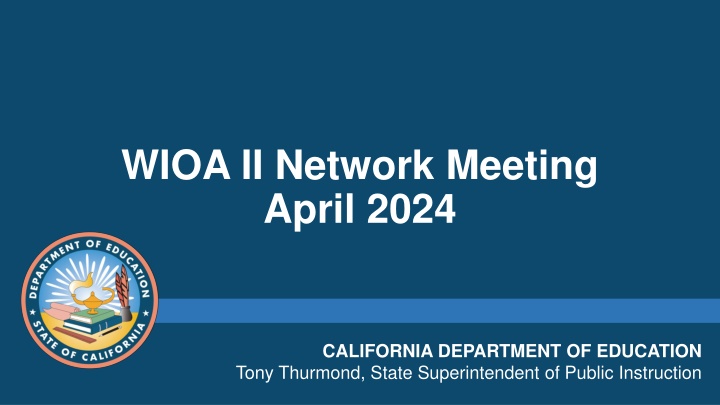 wioa ii network meeting april 2024