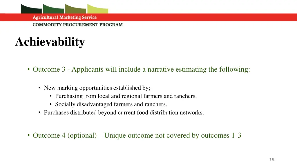 achievability