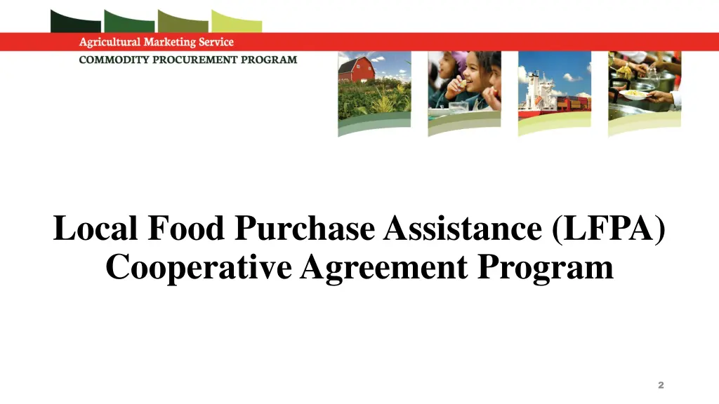 local food purchase assistance lfpa cooperative
