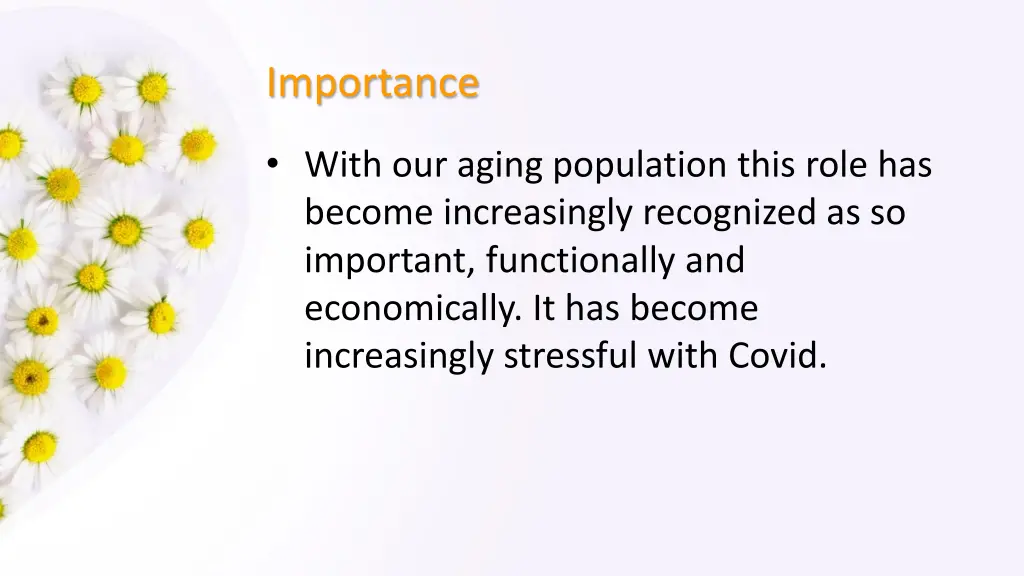 importance
