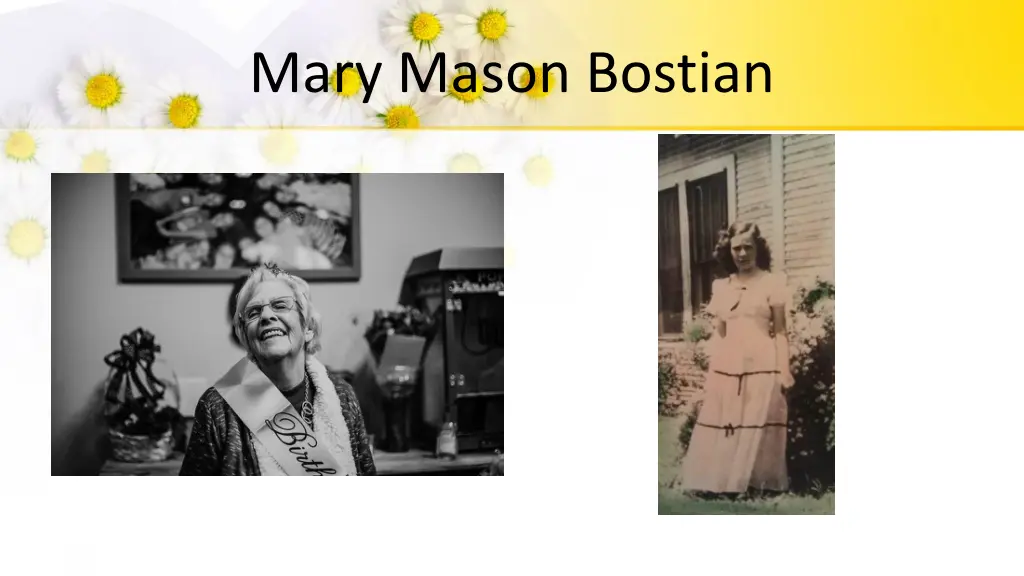 mary mason bostian