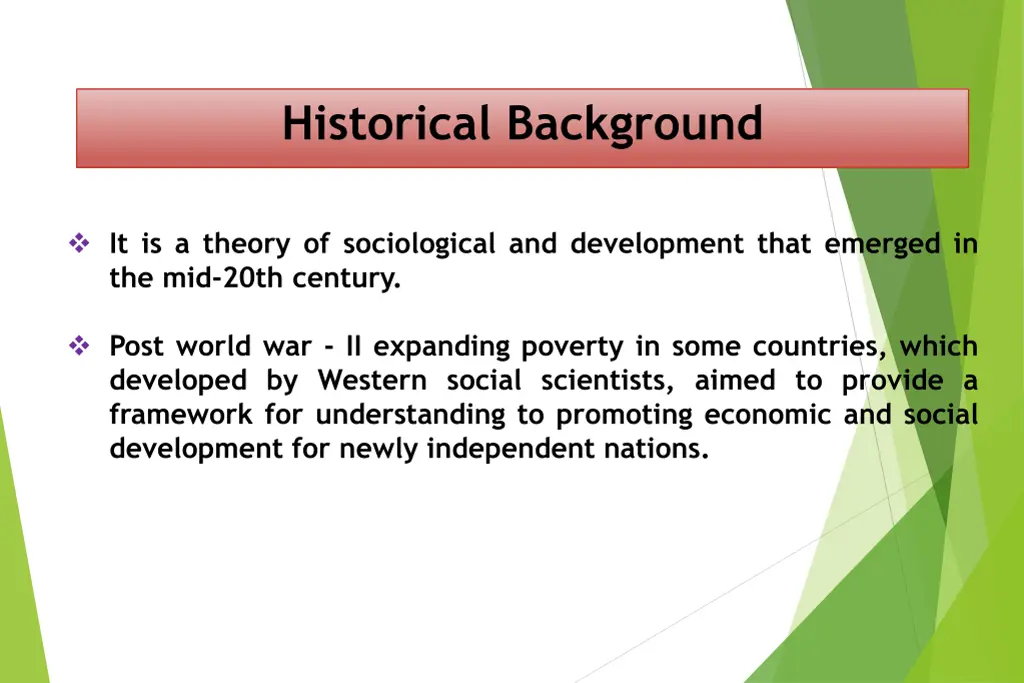 historical background