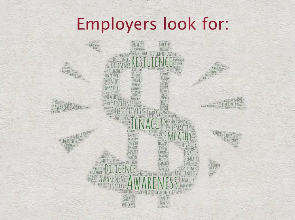 employers look for