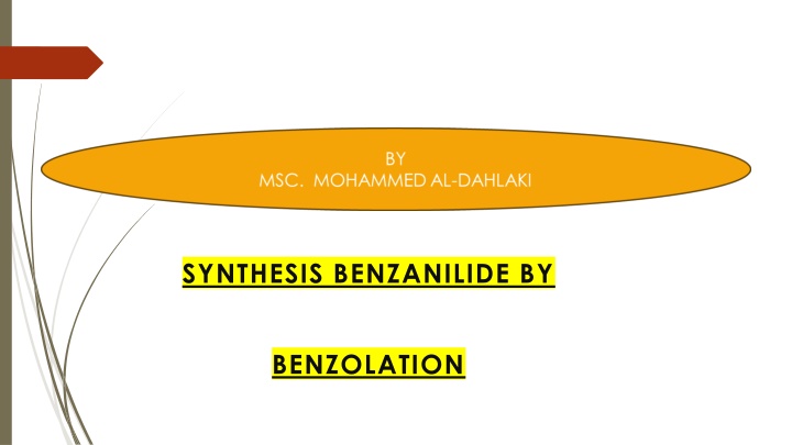 synthesis benzanilide by