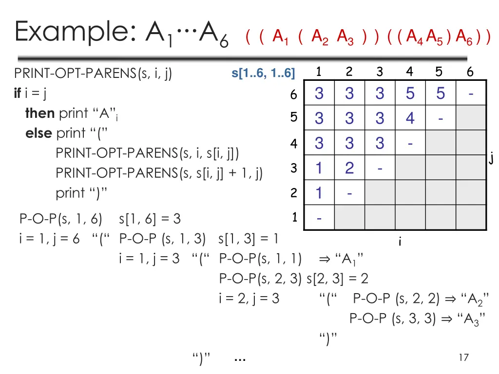example a 1 a 6
