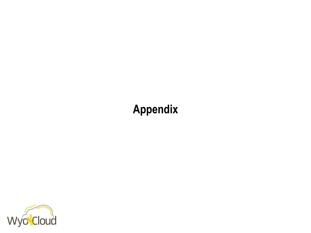 appendix
