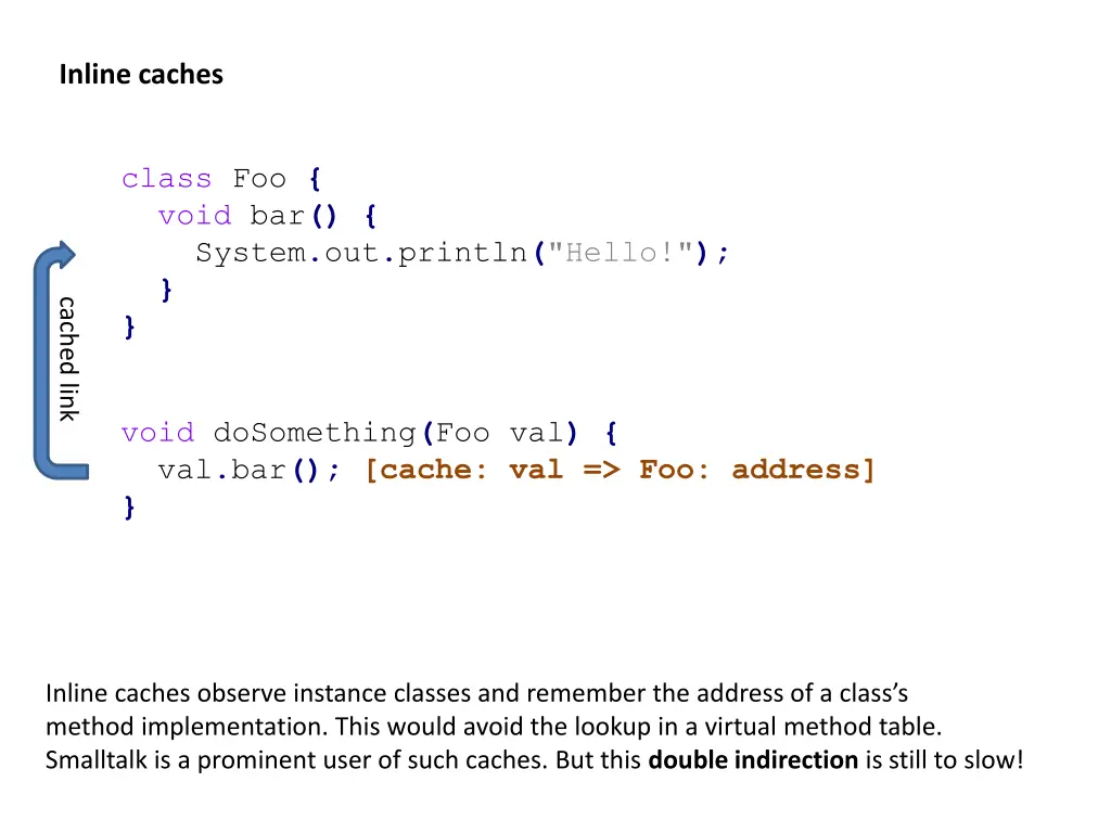 inline caches