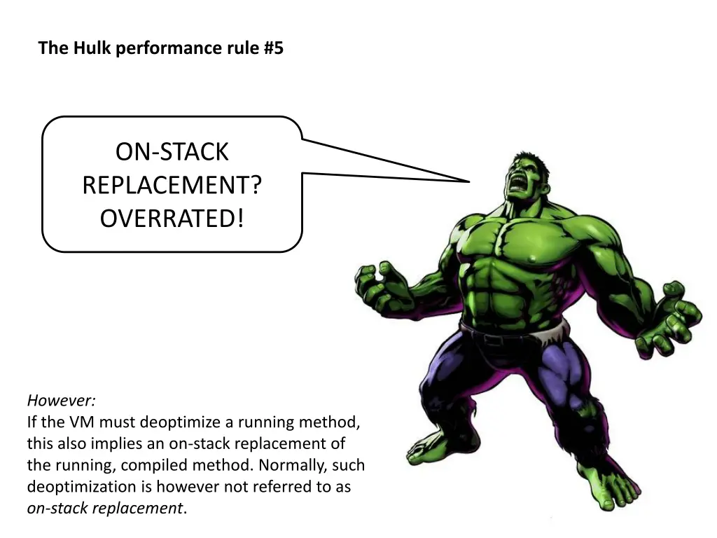 the hulk performance rule 5