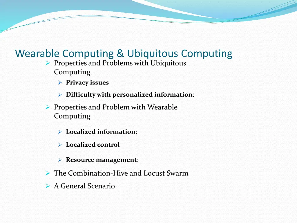 wearable computing ubiquitous computing