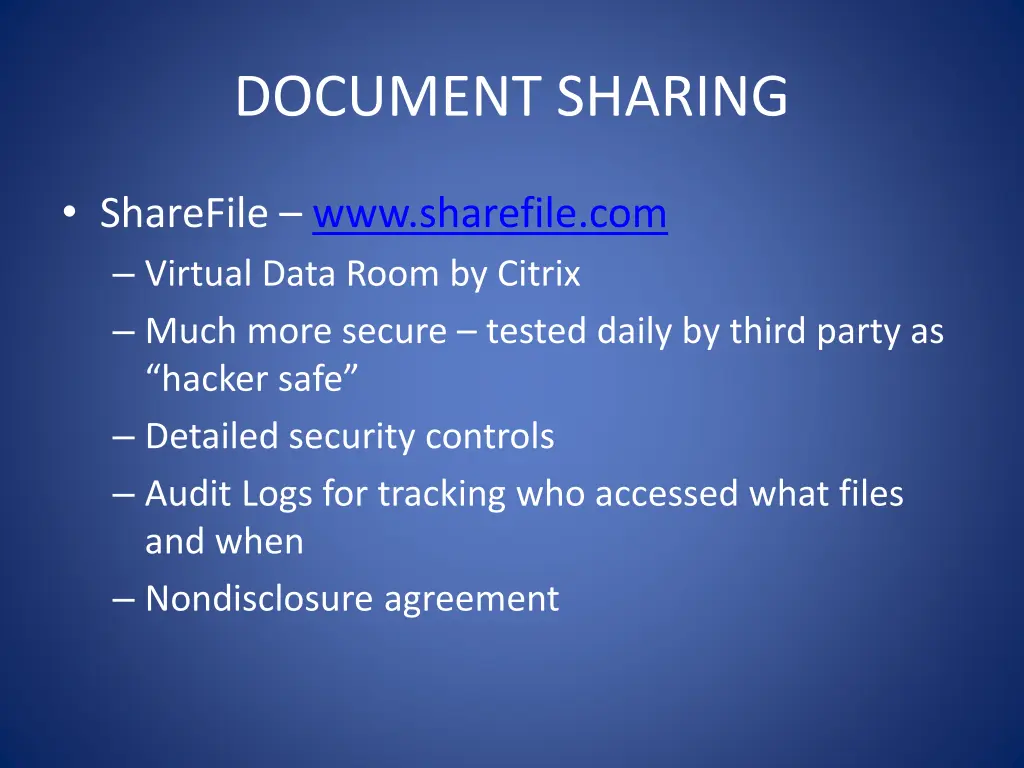 document sharing 2