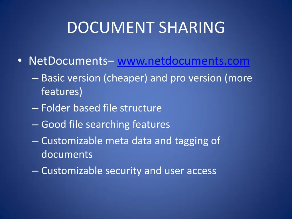 document sharing 3