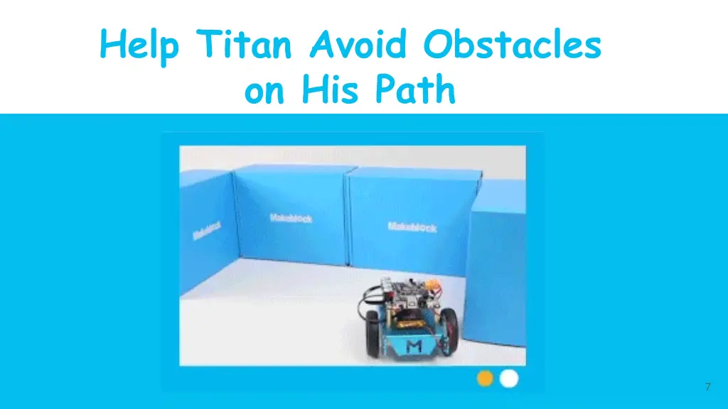 help titan avoid obstacles