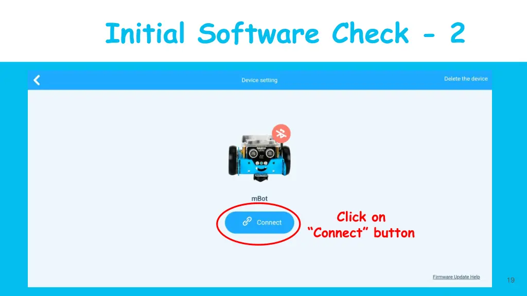 initial software check 1