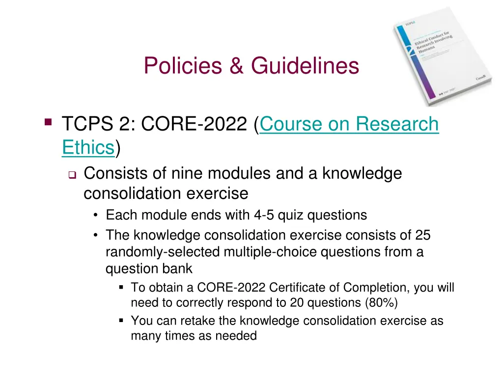 policies guidelines 3