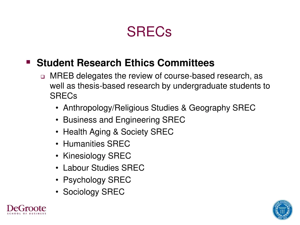 srecs