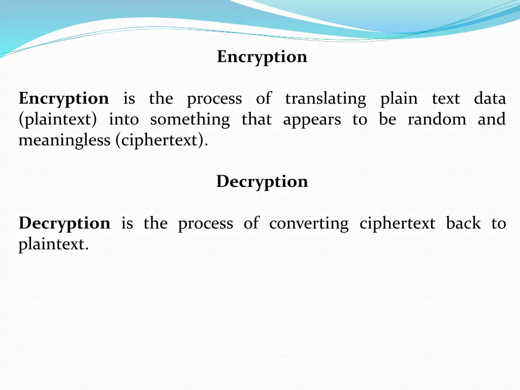 encryption