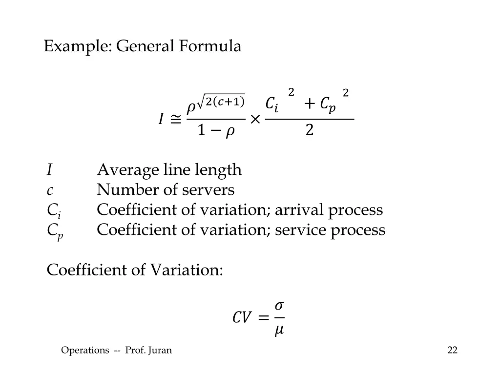 example general formula