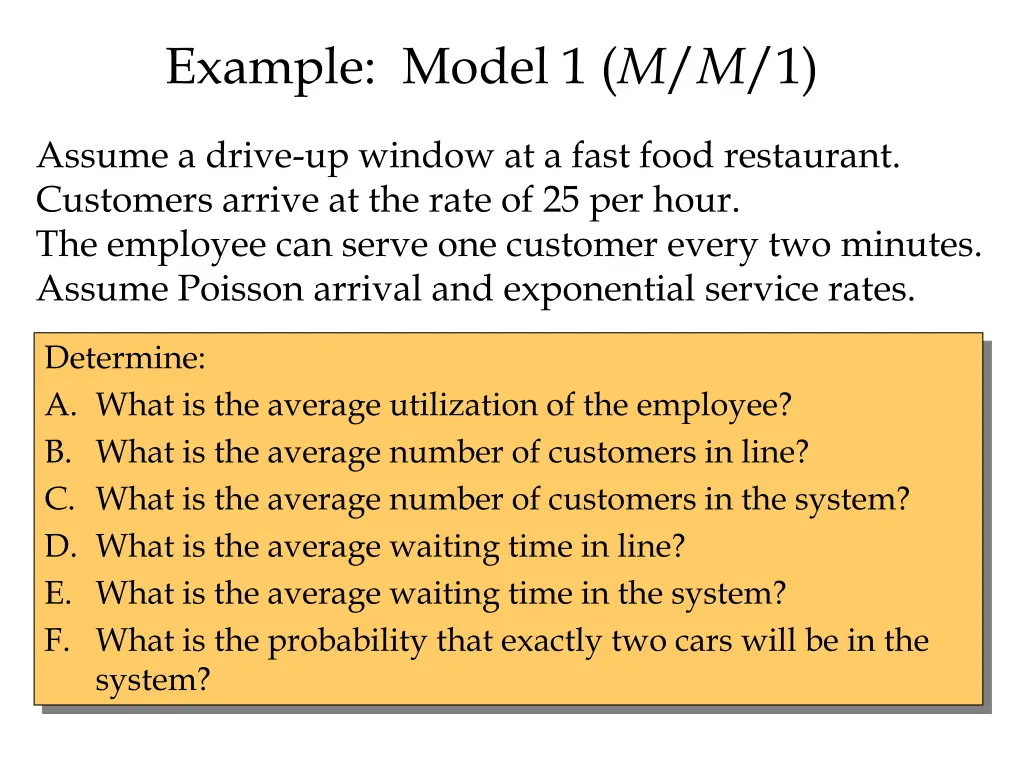 example model 1 m m 1