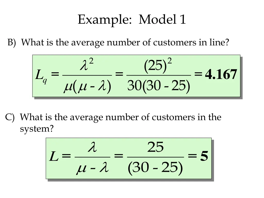 example model 1