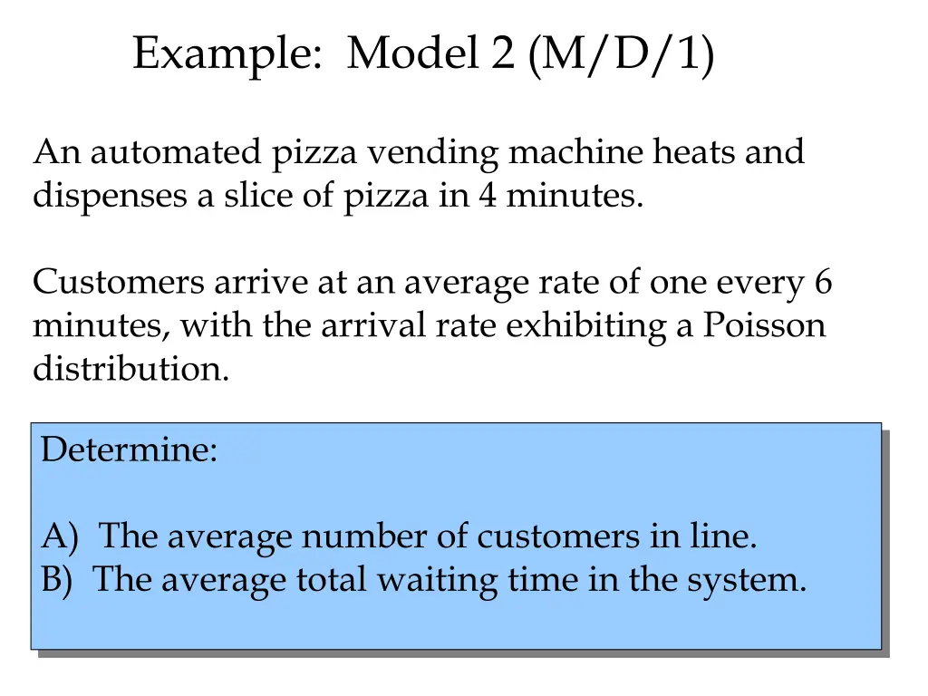 example model 2 m d 1