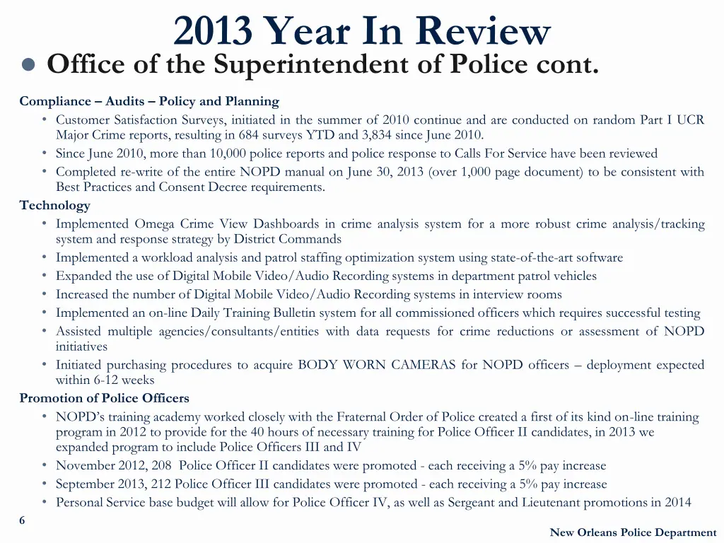 2013 year in review 2