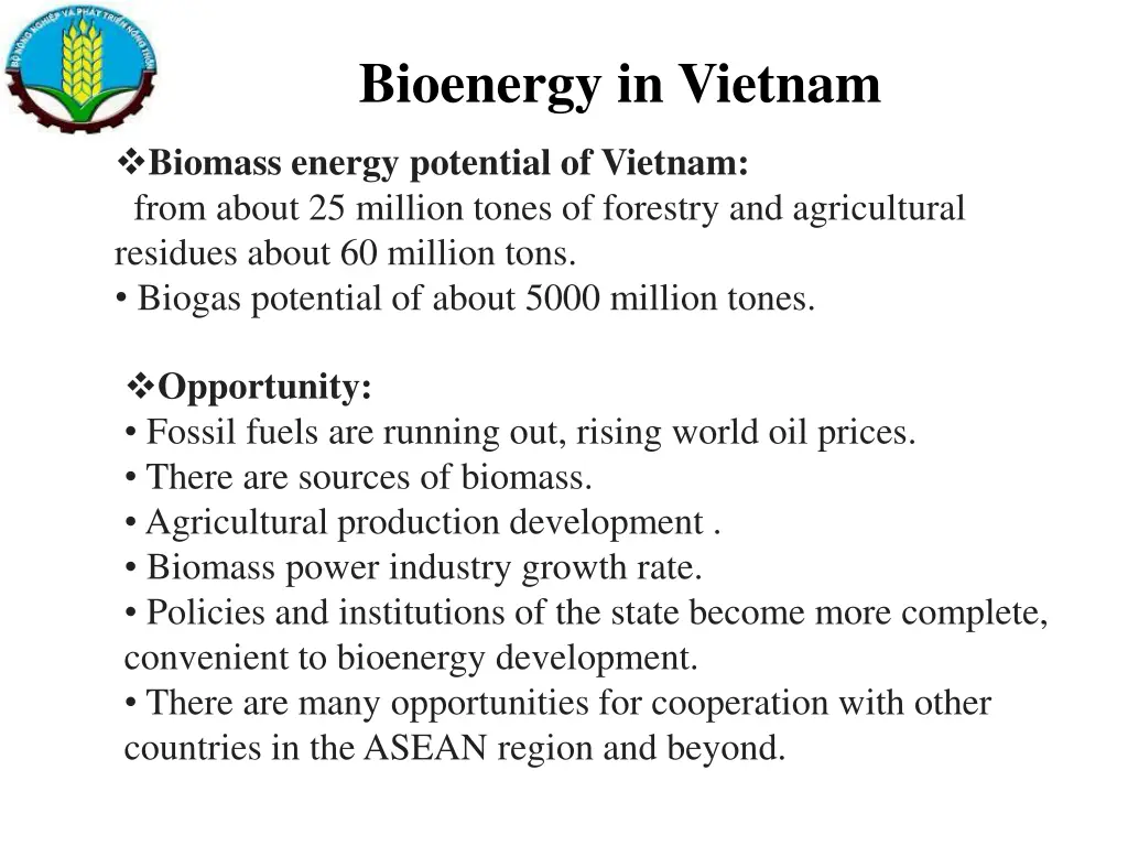 bioenergy in vietnam 1