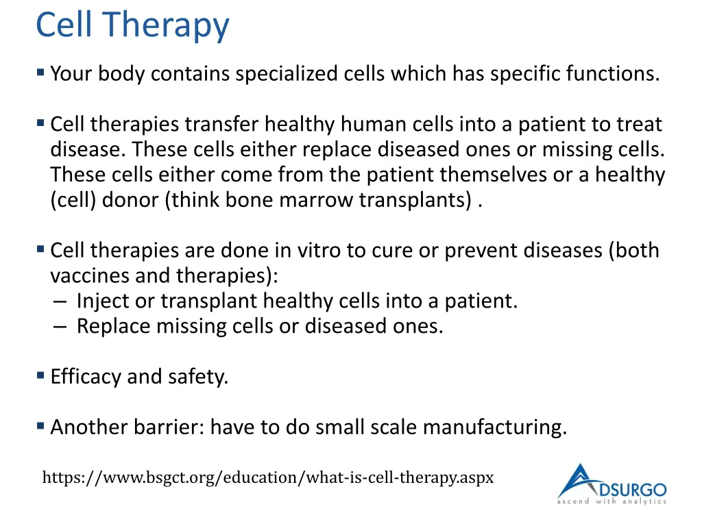 cell therapy