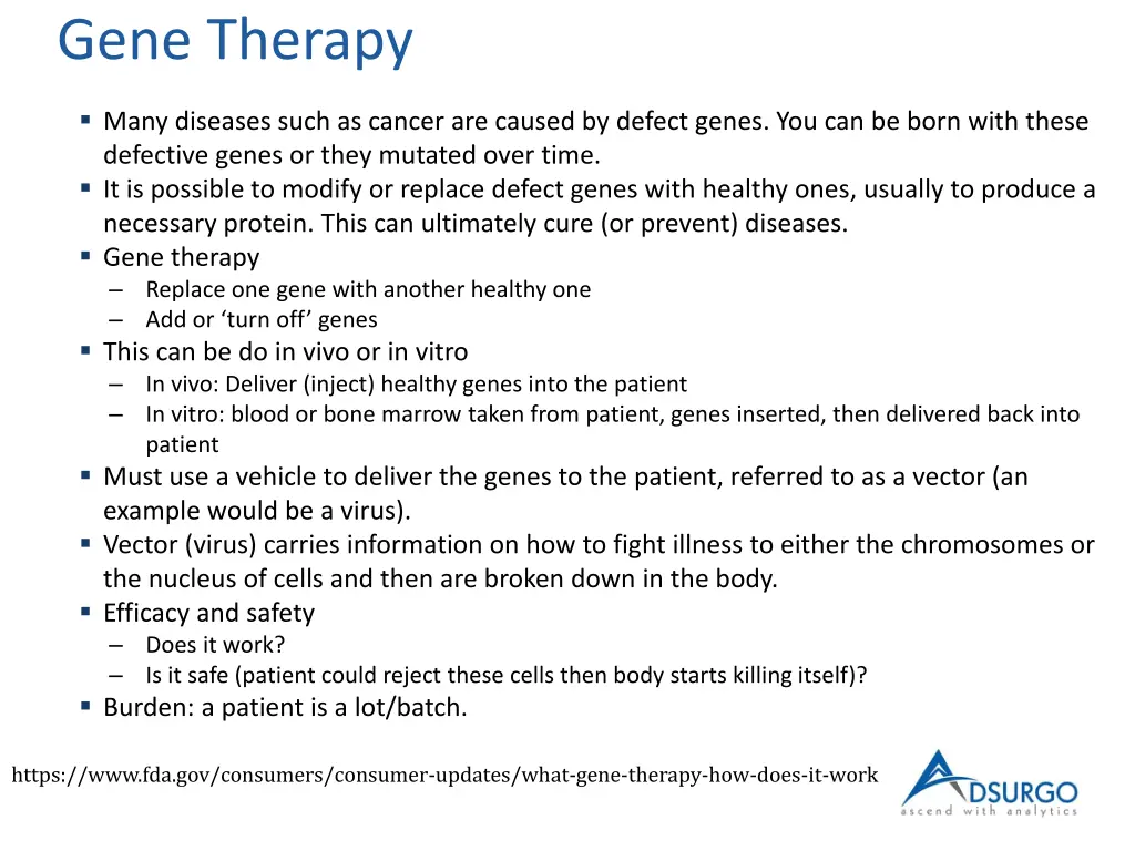 gene therapy
