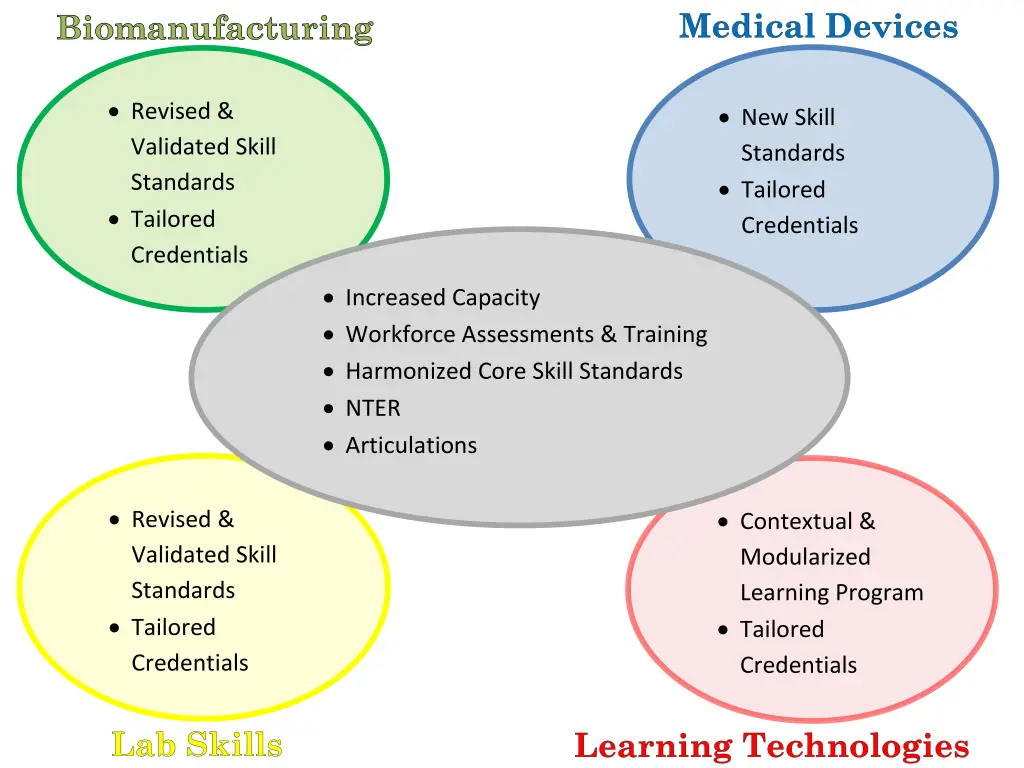 revised validated skill standards tailored