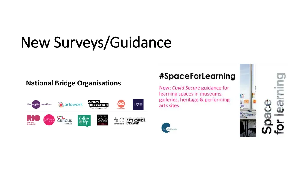 new surveys guidance new surveys guidance