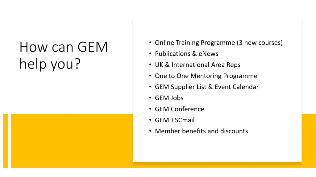 online training programme 3 new courses
