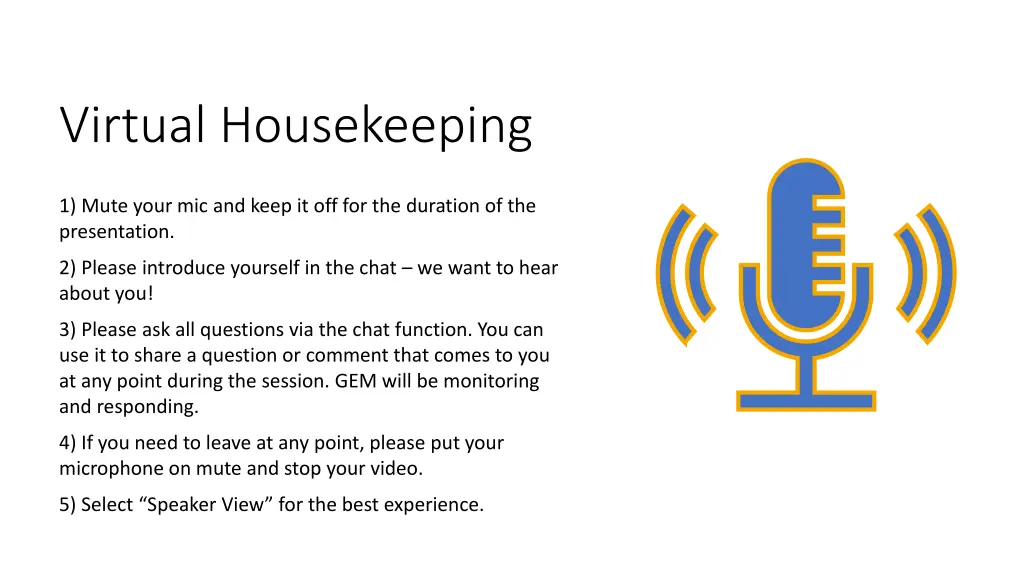 virtual housekeeping