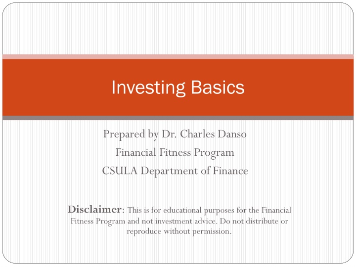 investing basics
