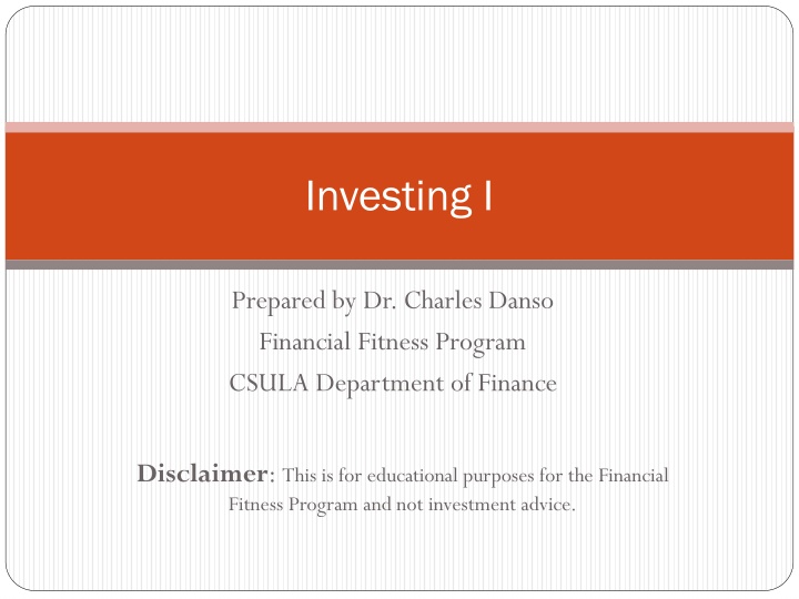 investing i