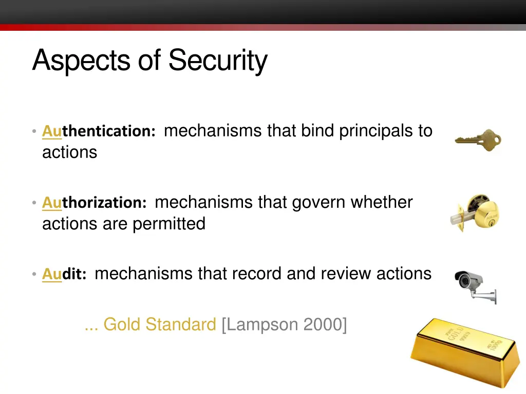 aspects of security 1