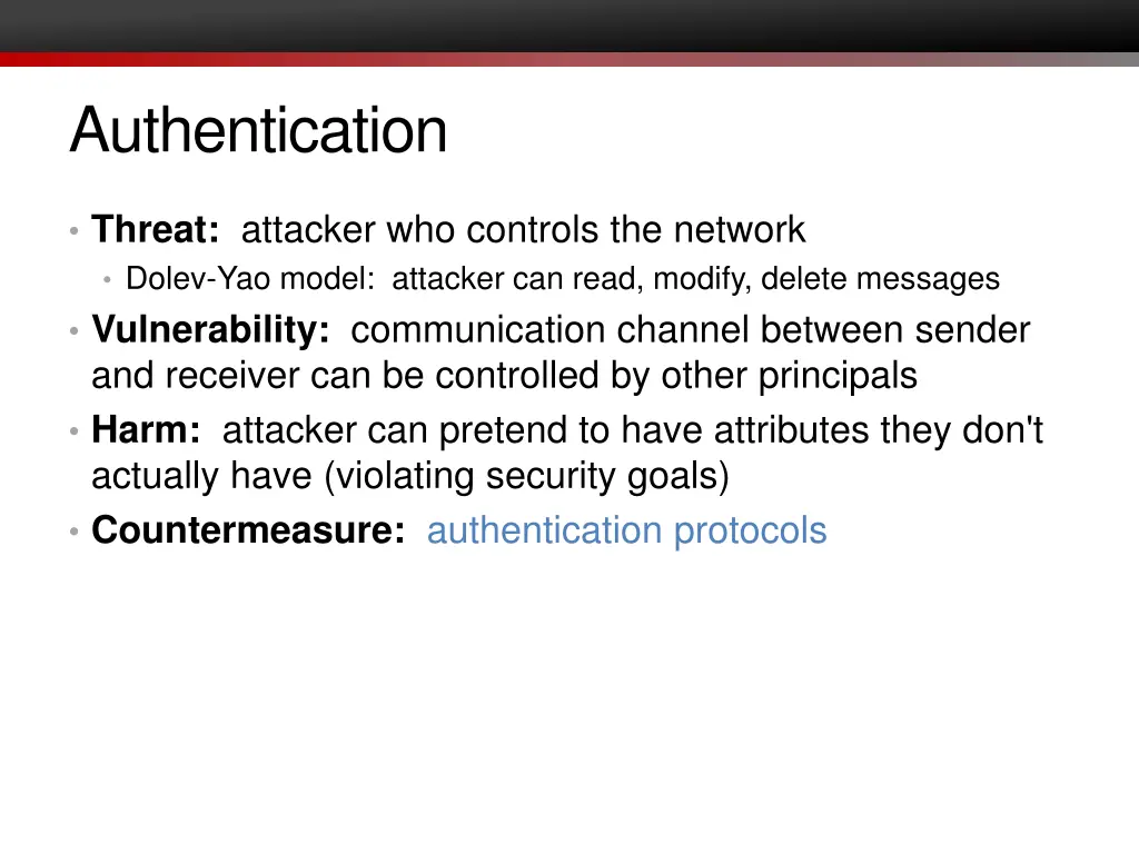 authentication 1
