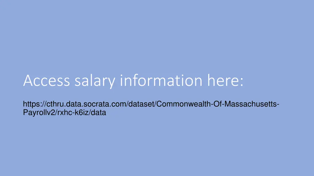 access salary information here