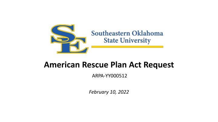 american rescue plan act request